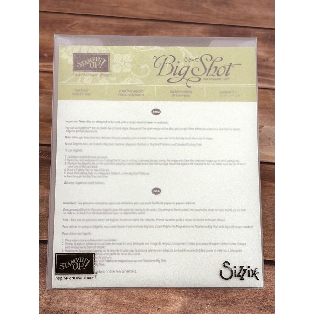 Star Blast Edgelits Dies Stampin Up Sizzix 142763 Card Scrapbooking  JULY 4TH